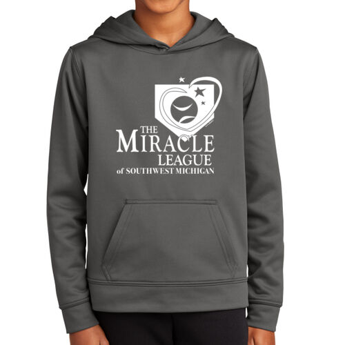 Youth Performance Fleece Pullover Hooded Sweatshirt Thumbnail