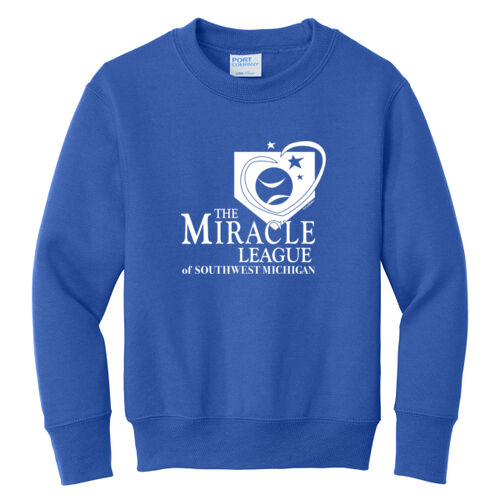 Youth Core Fleece Crewneck Sweatshirt Thumbnail