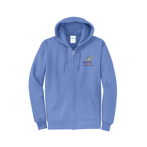 Core Fleece Full Zip Hooded Sweatshirt Thumbnail