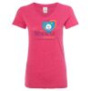 Women’s Glitter V-Neck T-Shirt Thumbnail